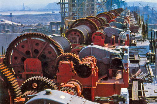 Electromechanical Equipment Installation in the Gezhouba Water Conservancy Project (China)