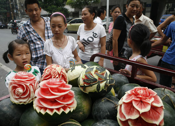 Watermelon art