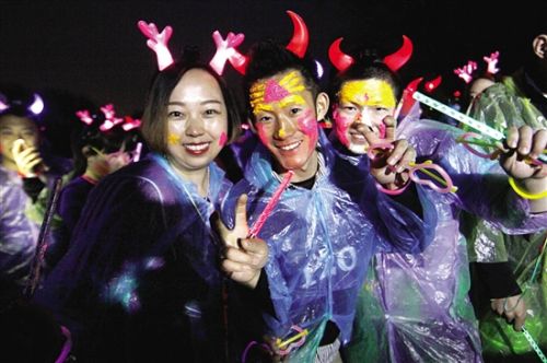 Northerners do an evening run for Earth Hour