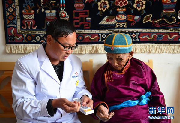 Inner Mongolia providing mobile medical services