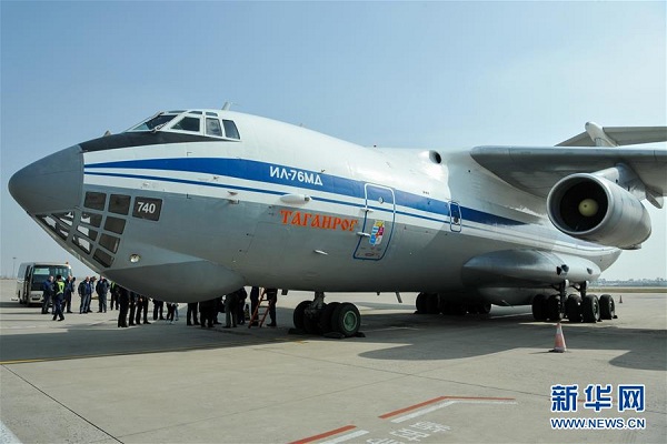 Russian ‘Knights’ touch down in Hohhot