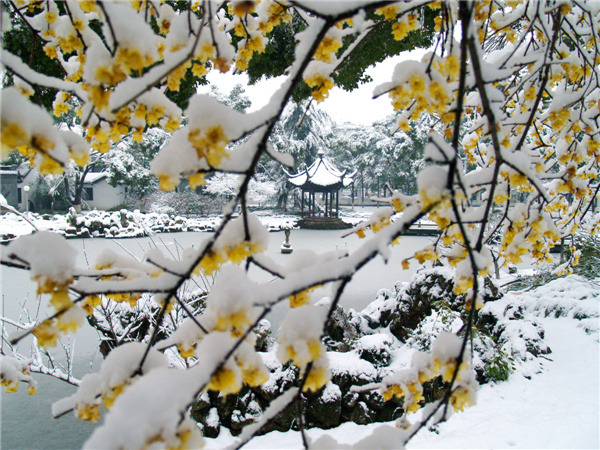 Snowscape in Zhouzhuang