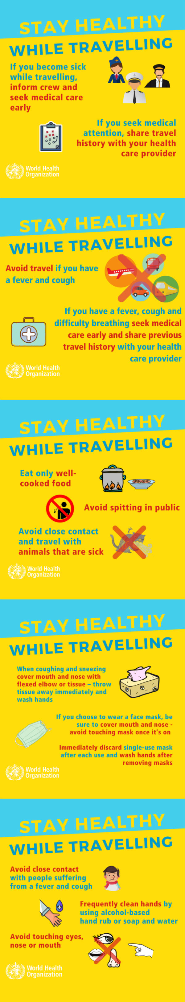 How to stay healthy while traveling