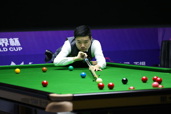 Ding Junhui: 'This year, I'm doing good'