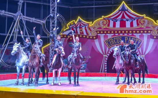 Summer circus takes center stage at Wuxi Zoo