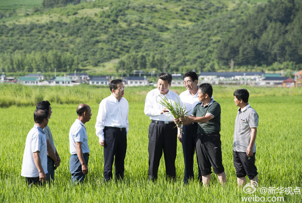 President Xi visits ethnic community in Jilin province