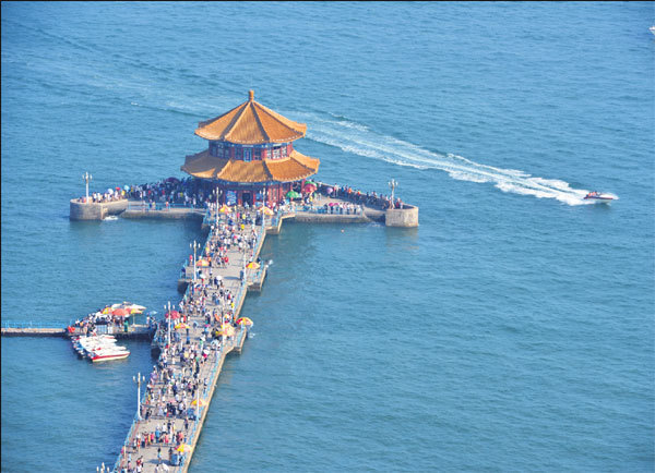 Cultural riviera in Qingdao