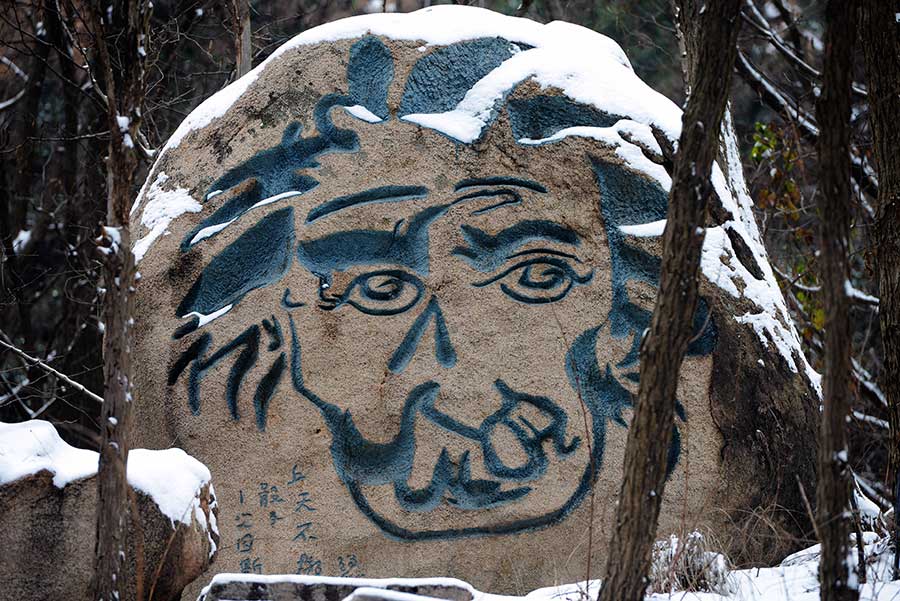 Winter beauty in Zhushan National Park, Qingdao