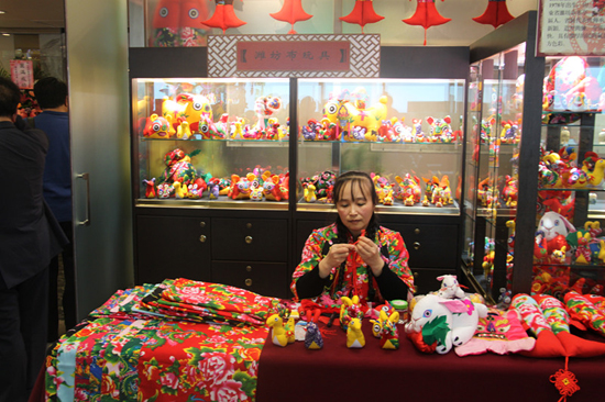 Shandong cultural heritages on display in Taiwan