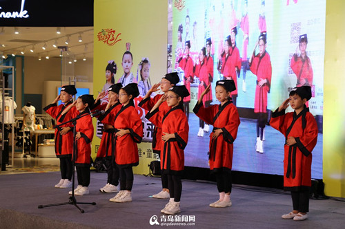 Traditional Chinese culture popular with kids