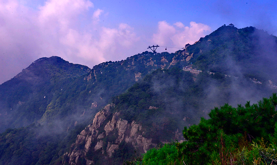 Taishan Mountain's fairyland captivates photographers