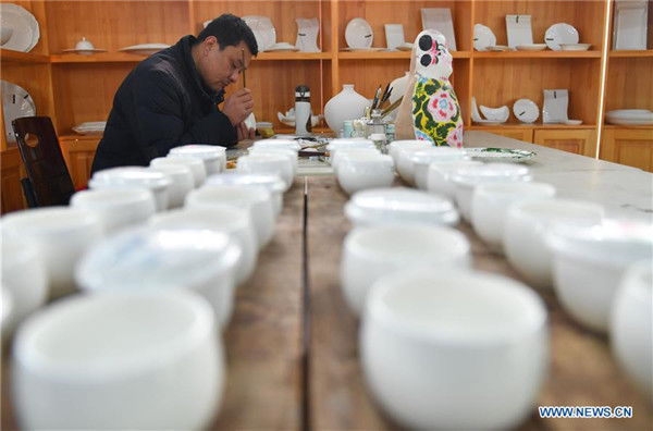 In pics: Shell porcelain production in China's Shandong