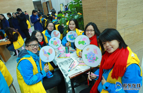 Malaysian youth of Chinese descent visit Yantai