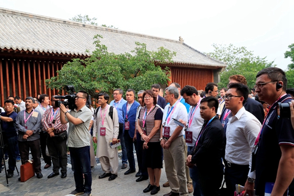 In pics: SCO country media visit Confucius hometown