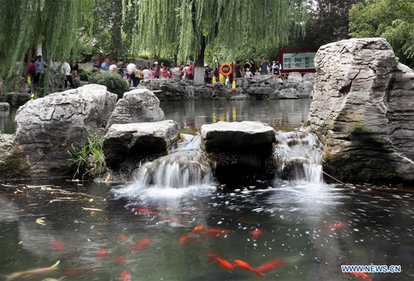 15th anniv of reactivation of springs marked in Jinan