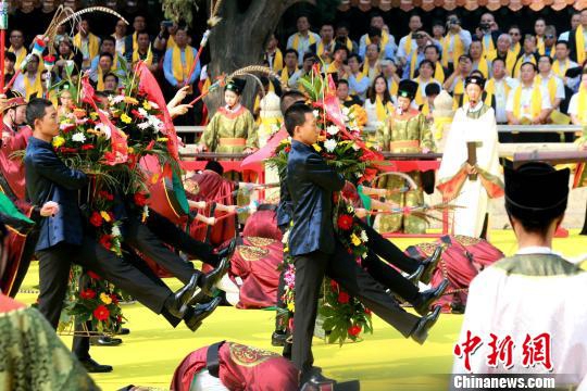 In pics: Shandong celebrates 2,569th birthday of Confucius