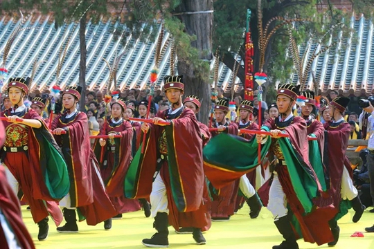 In pics: Shandong celebrates 2,569th birthday of Confucius