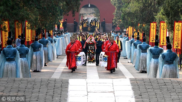 2,569th birthday of Confucius celebrated in China