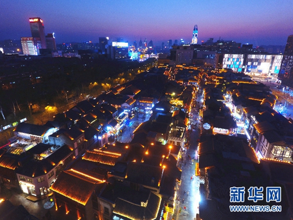 Kuanhouli Street, a must-go place in Jinan