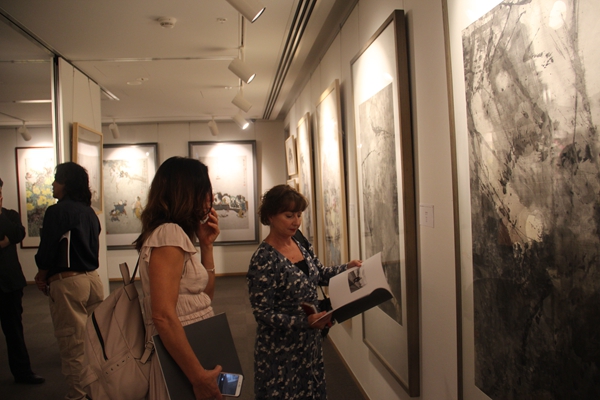 Exhibition showcases Chinese ink-wash paintings in Australia