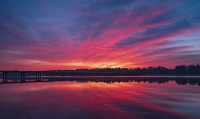 Beautiful sunrise captured in Qingzhou