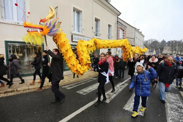 French commune holds Chinese New Year celebrations