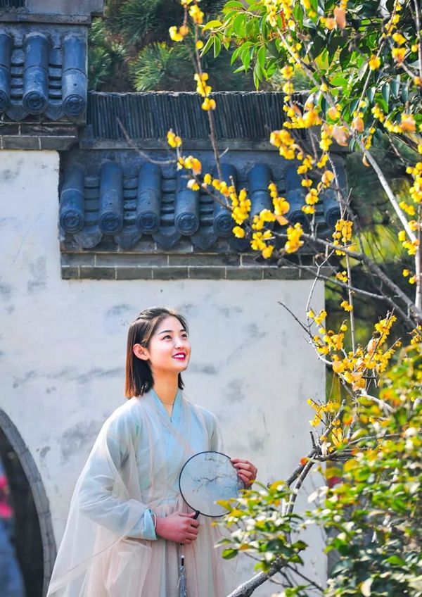 Early spring scenes full of life in Taierzhuang ancient town