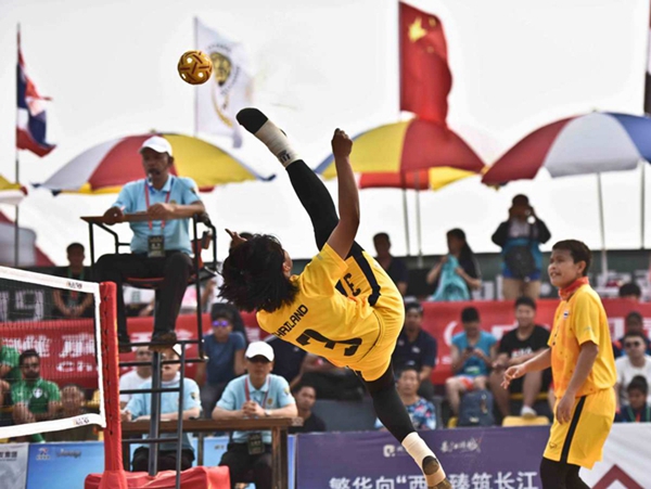 Sepak takraw competition wraps up in Qingdao