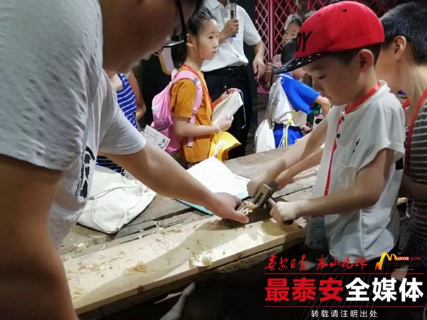 Kids explore the charm of ancient architecture