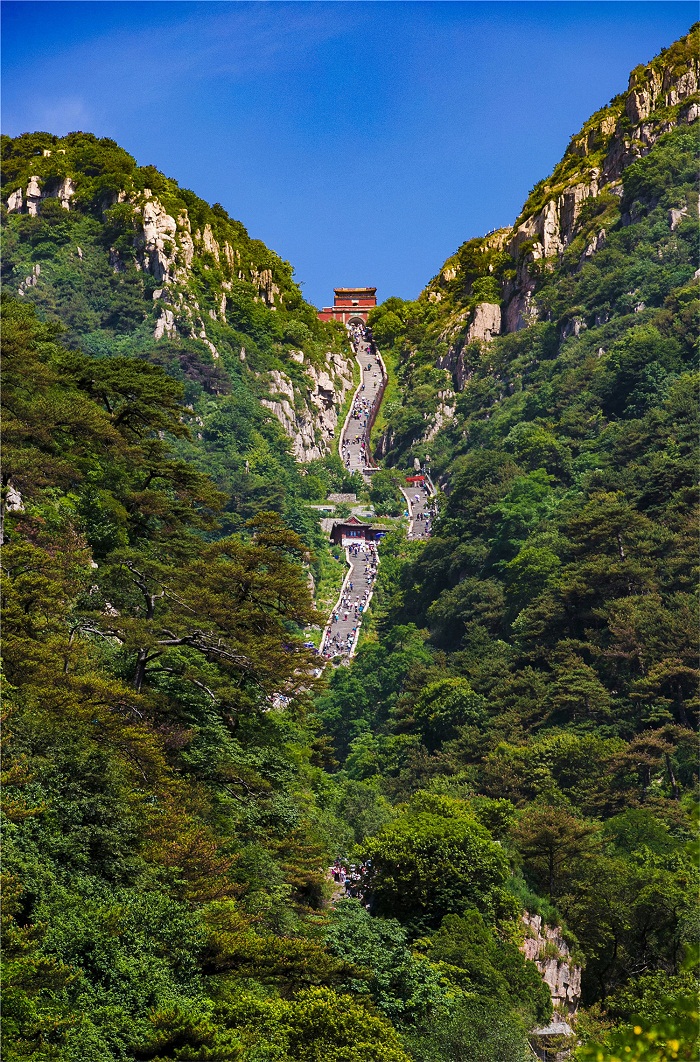 Time to enjoy the scenery of Mount Tai