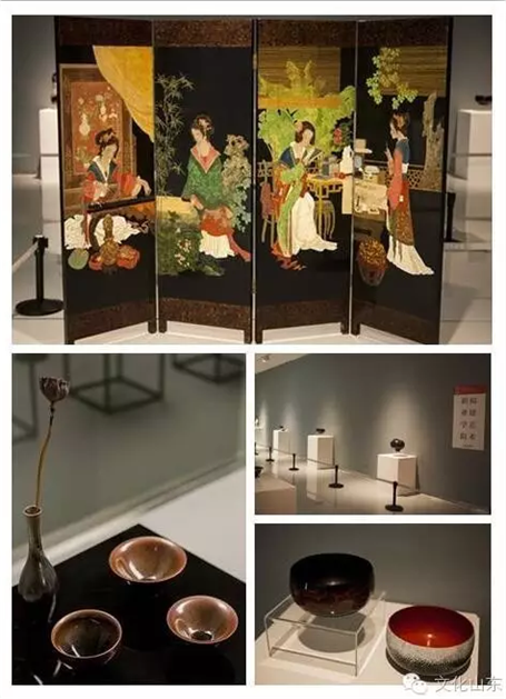 Items of cultural heritage displayed at Shandong Art Museum