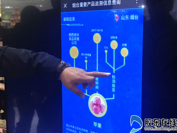 Quality tracing system established in Yantai's apple industry