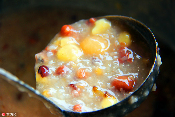 Laba porridge sweetens prelude of Chinese Lunar New Year