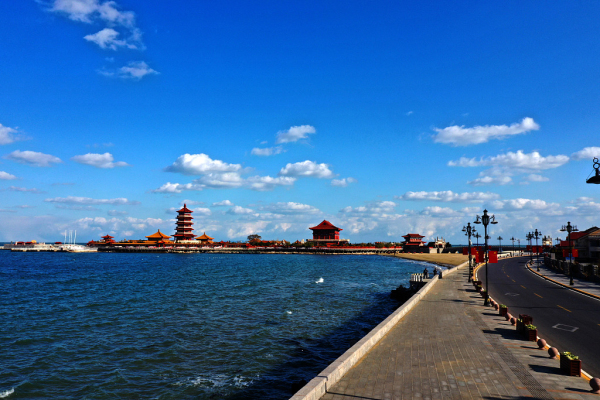 Picture-perfect winter scenes in Penglai