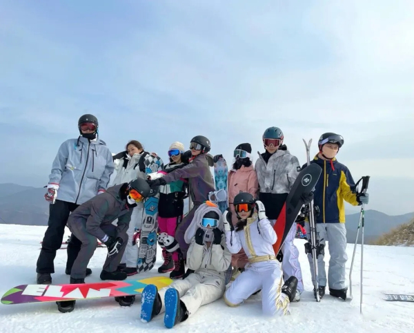 Spots for skiing in Yantai