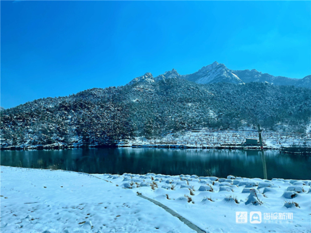 Snowy Kunyu Mountain in early spring