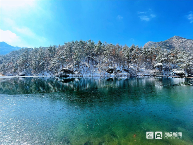 Snowy Kunyu Mountain in early spring