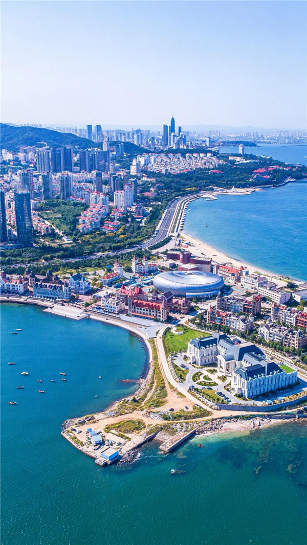 Meet Yantai from an aerial view