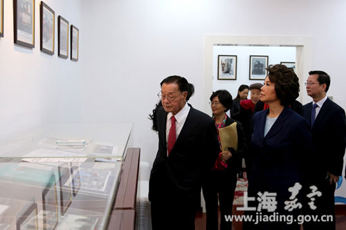 Former US secretary of labor returns to Jiading