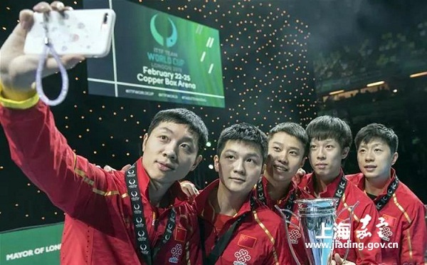 National ping-pong stars to show up in Jiading