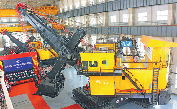 Taizhong does heavy lifting for China's industrial sector