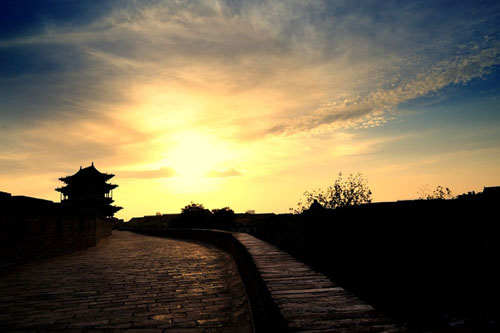 City walls document history of Pingyao