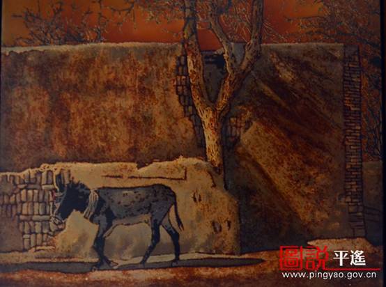 Lacquer paintings add luster to Pingyao Arts Association