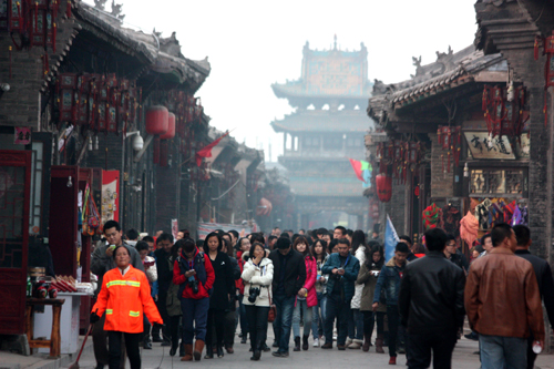 Media professionals get a taste of Pingyao's old town