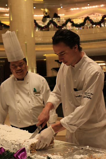 Children enjoy Christmas Tree Lighting Ceremony at Kempinski Hotel