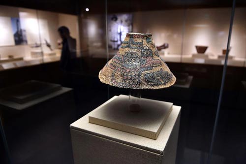 Native North American artwork on display in Shanxi museum