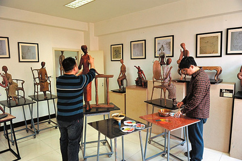 Pingyao to train sculptors