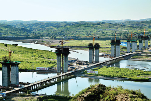 Yellow River Bridge set for 2018 opening