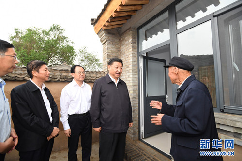 President Xi visits Shanxi