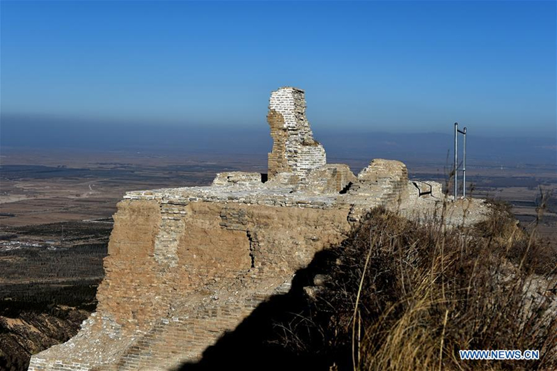 Guangwu Great Wall in China's Shanxi completes repair work